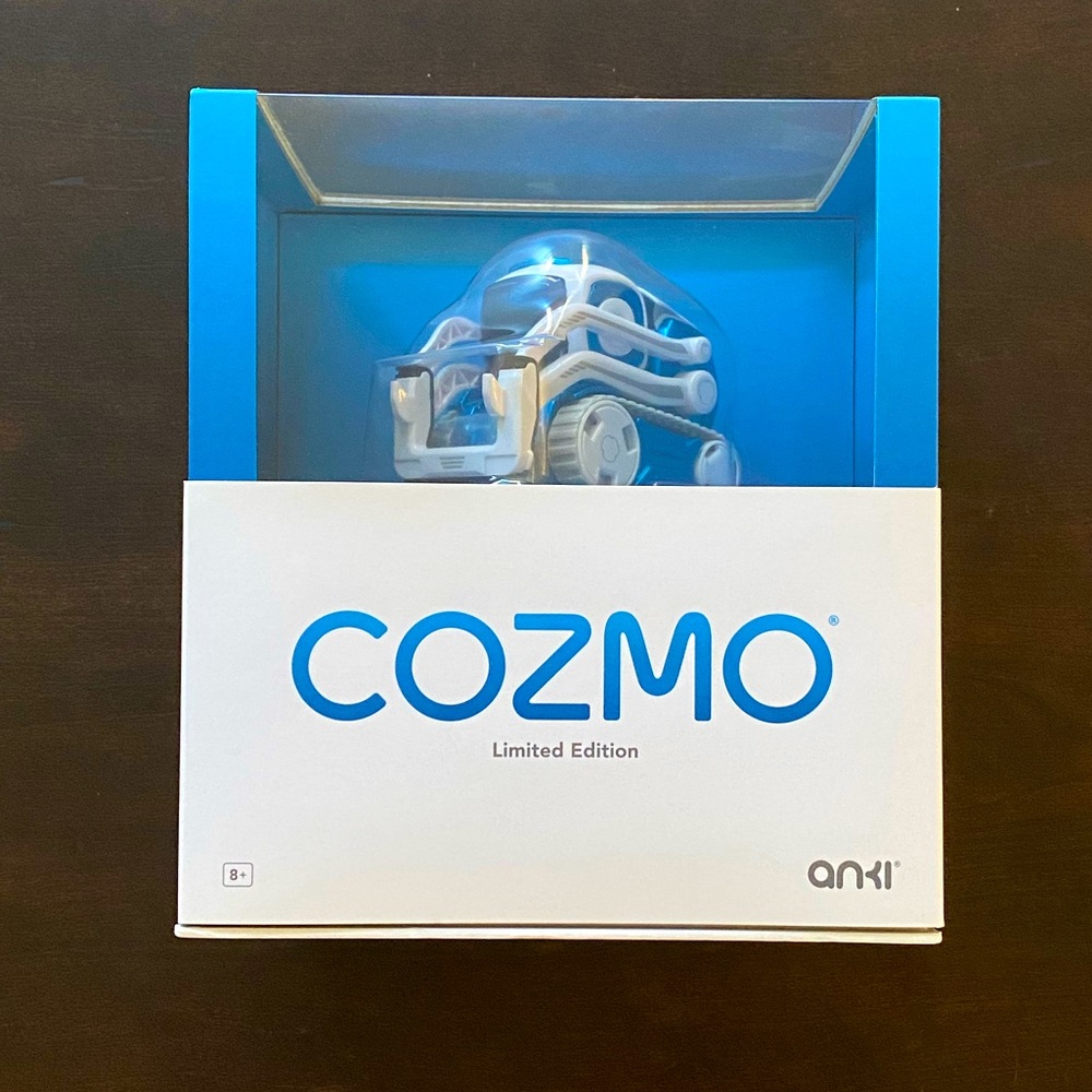 LIKE NEW!! Anki Cozmo Limited Interstellar Edition Blue Robot